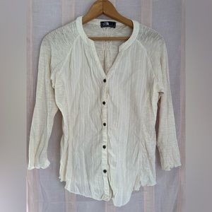 White North Face Boho Shirt